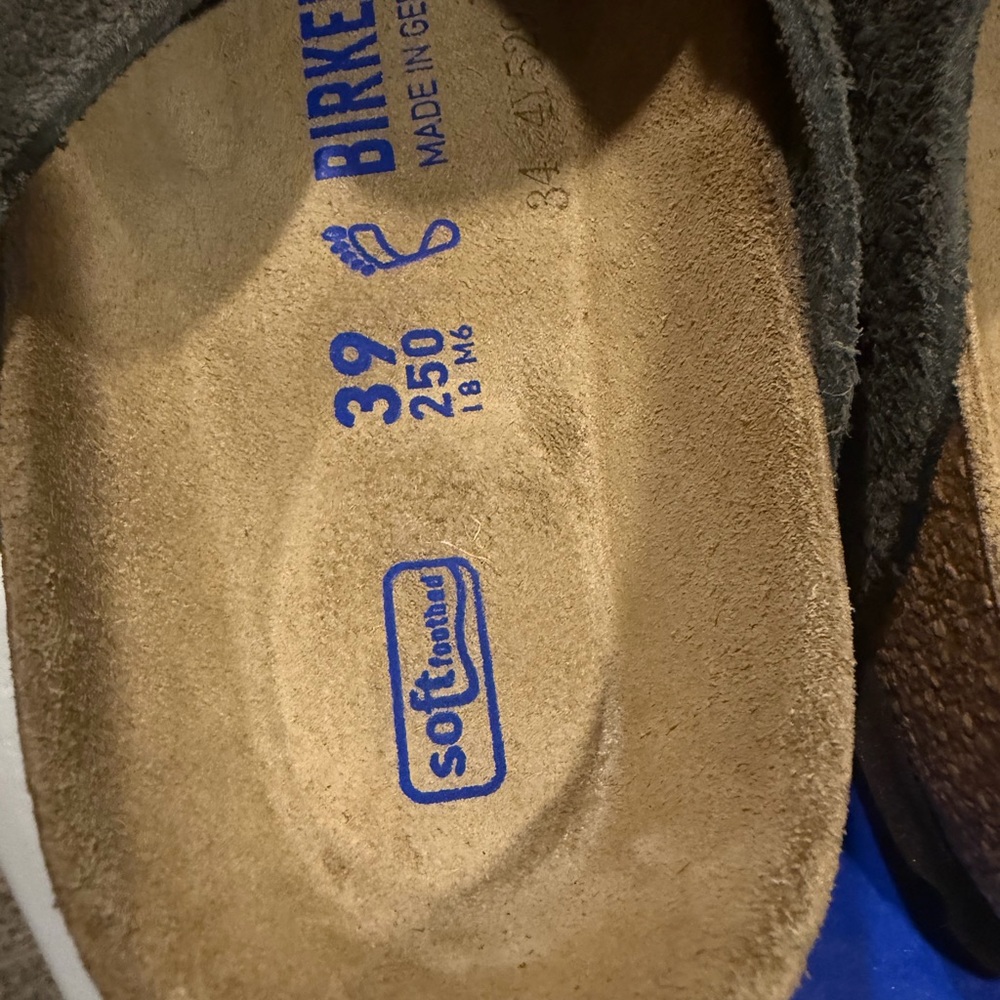 Birkenstock Boston Soft Footbed Suede Mocha - Picture 4 of 4